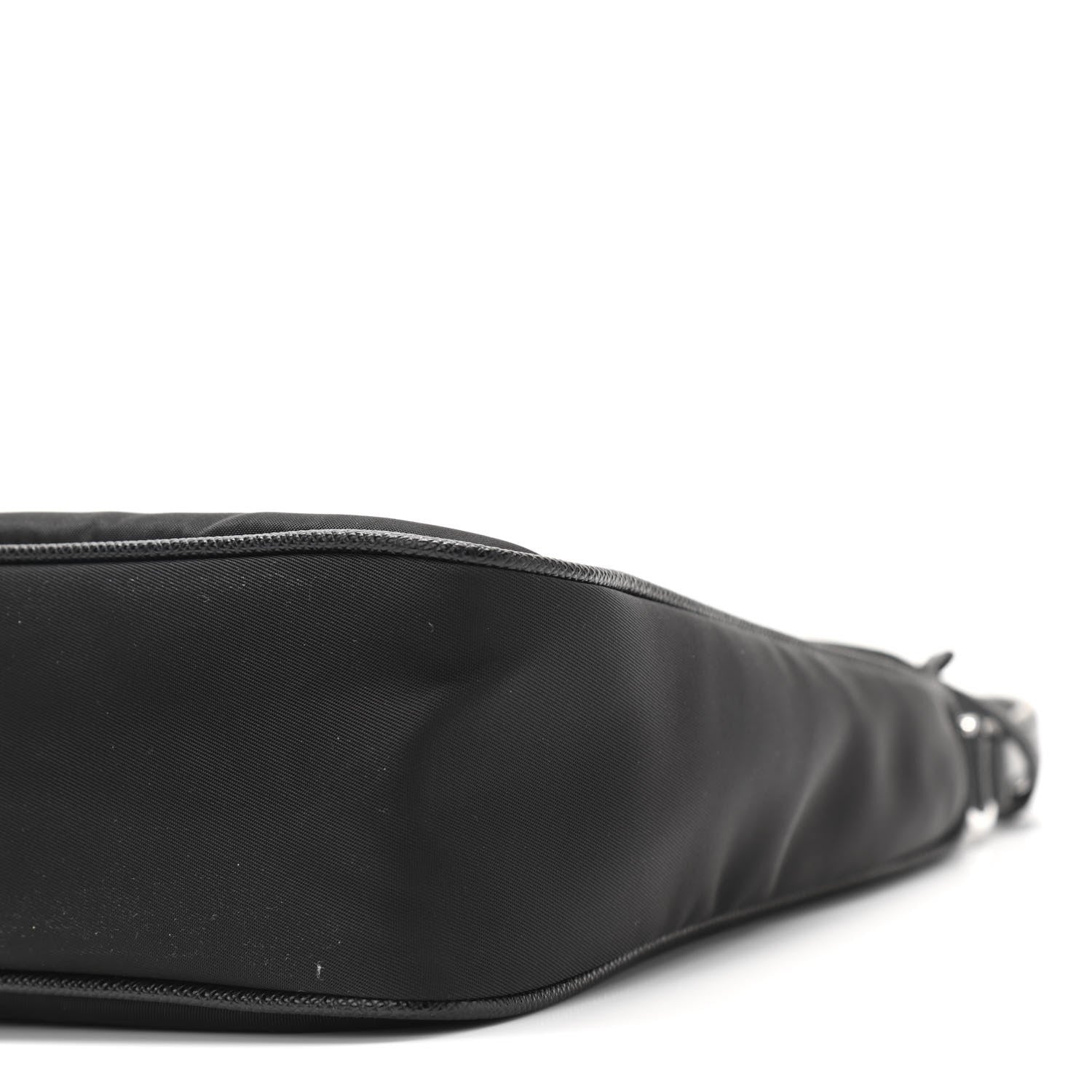 Prada Tessuto Nylon Saffiano Mini Re-Edition 2005 Bag Black 11 of 11