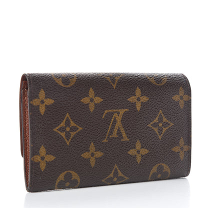 Louis Vuitton Monogram Porte-Monnaie Tresor Wallet 3 of 7