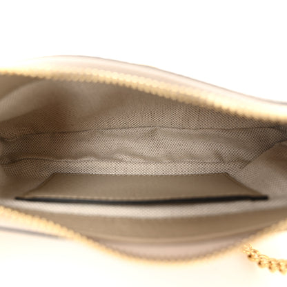 Gucci GG Supreme Monogram Textured Dollar Calfskin Web Mini Ophidia GG Handbag Beige Mystic White Oatmeal 5 of 10