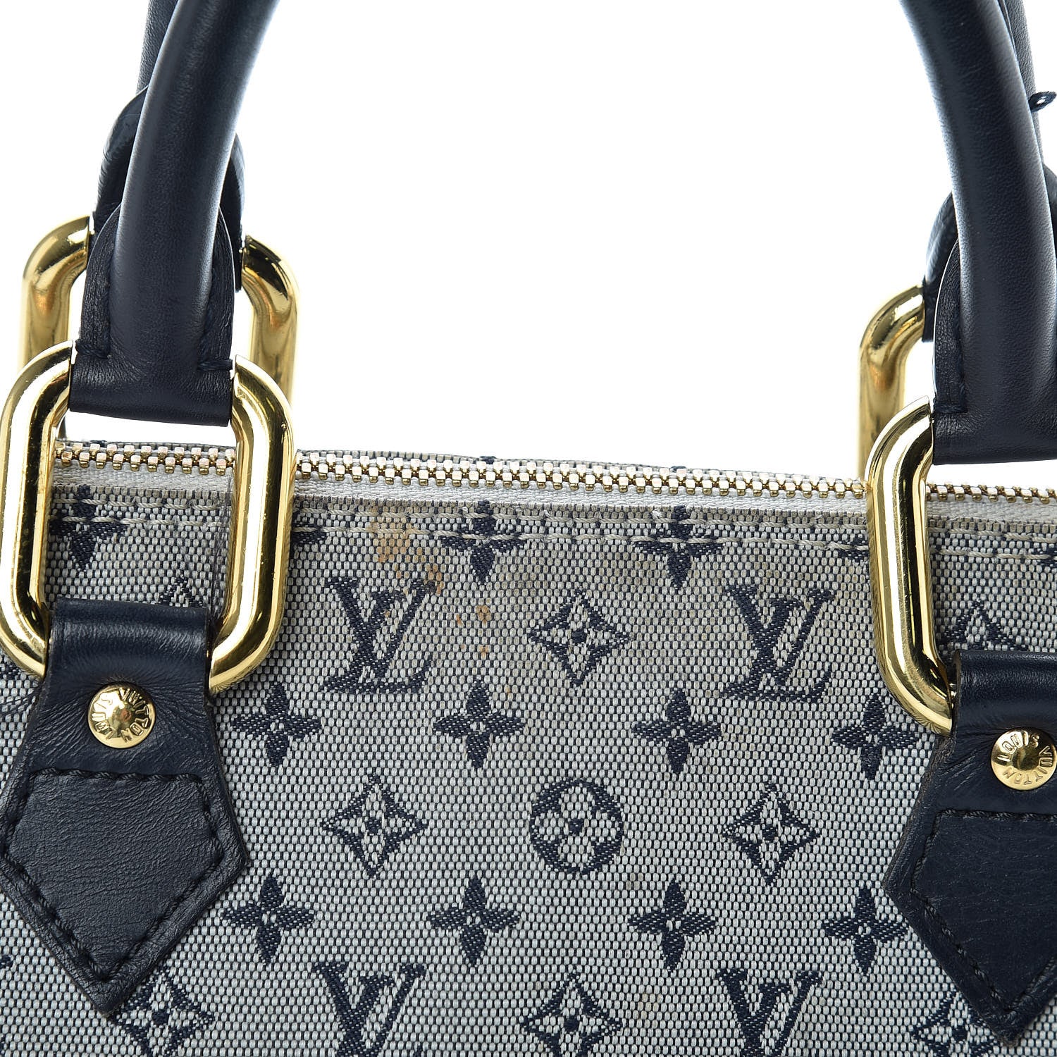 Louis Vuitton Mini Monogram Alma Long Blue 21 of 24