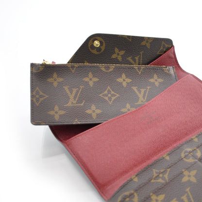 Louis Vuitton Monogram Josephine Wallet Red 8 of 8