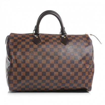 Louis Vuitton Damier Ebene Speedy 35 1 of 7