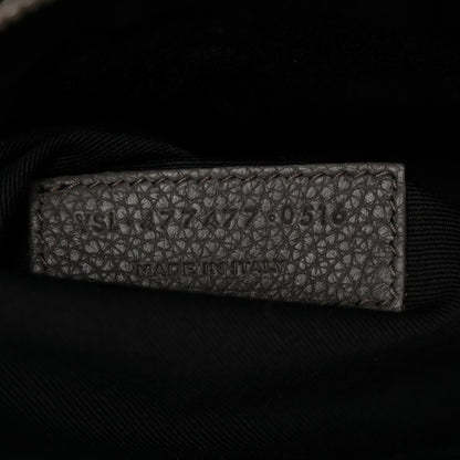 Saint Laurent Grained Calfskin Baby Supple Sac De Jour Fog 6 of 13