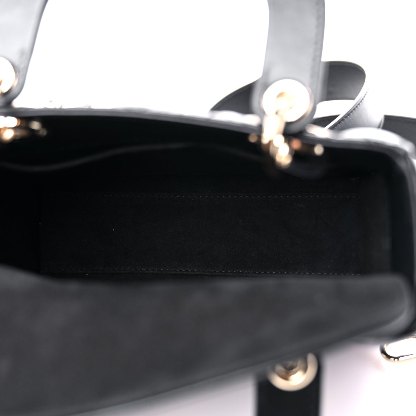 Lambskin Cannage Small My ABCDior Lady Dior Black