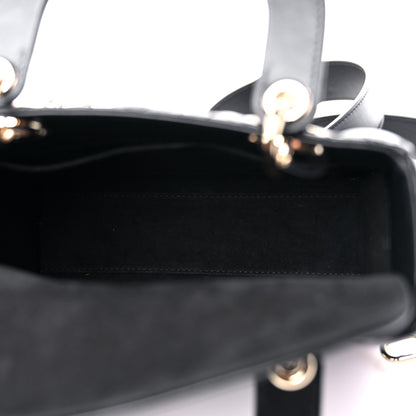 Christian Dior Lambskin Cannage Small My ABCDior Lady Dior Black 5 of 12