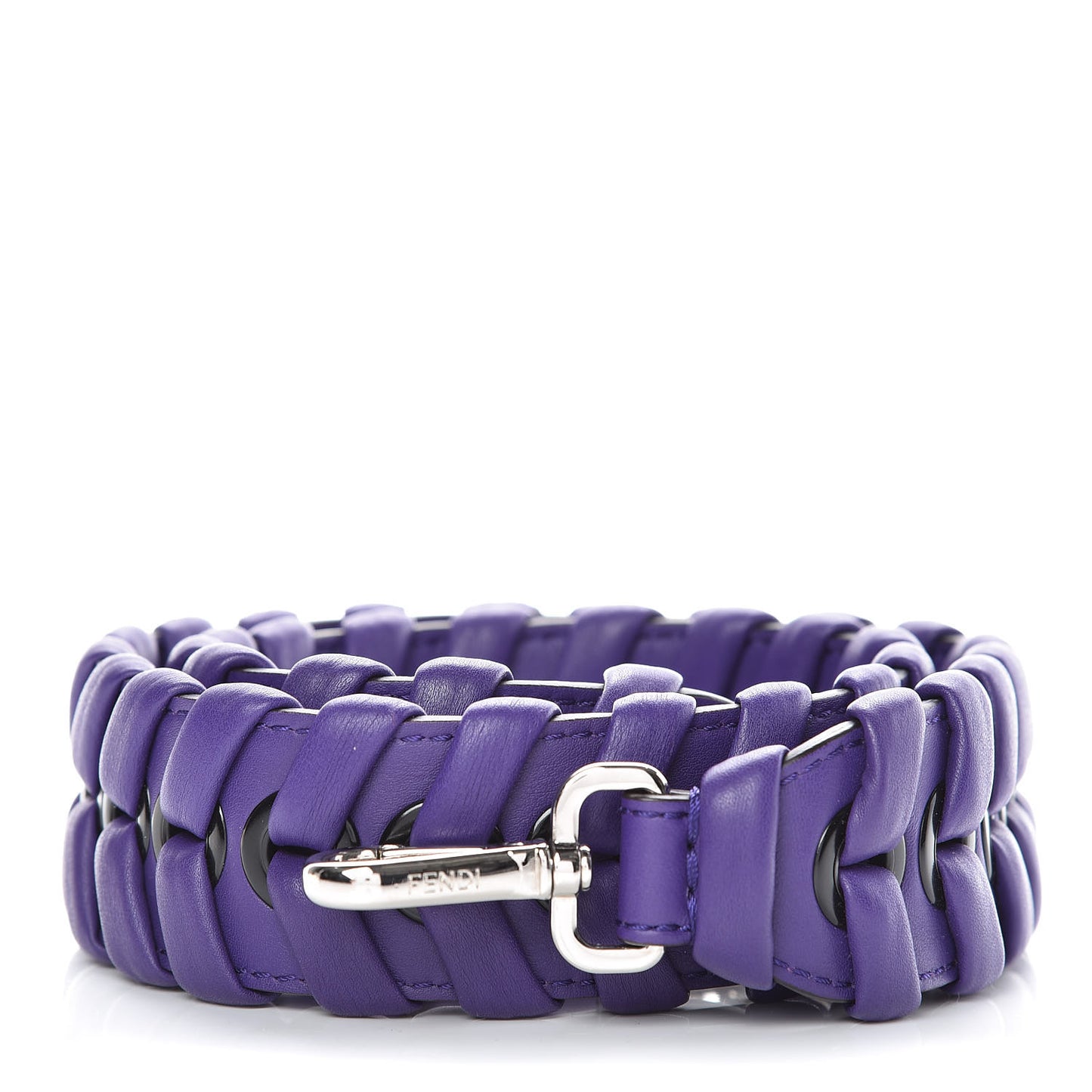 Vitello Baltico Shiny Nappa Lace Up Strap You Purple Rain