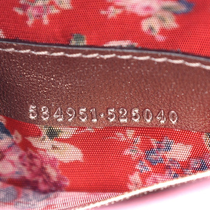 Gucci Laminated Nappa Trapuntata Mini Zumi Dome Shoulder Bag Rosa Lago Rame 7 of 9