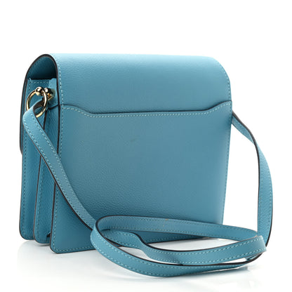 Hermes Evercolor Mini Sac Roulis Bleu Du Nord 2 of 11