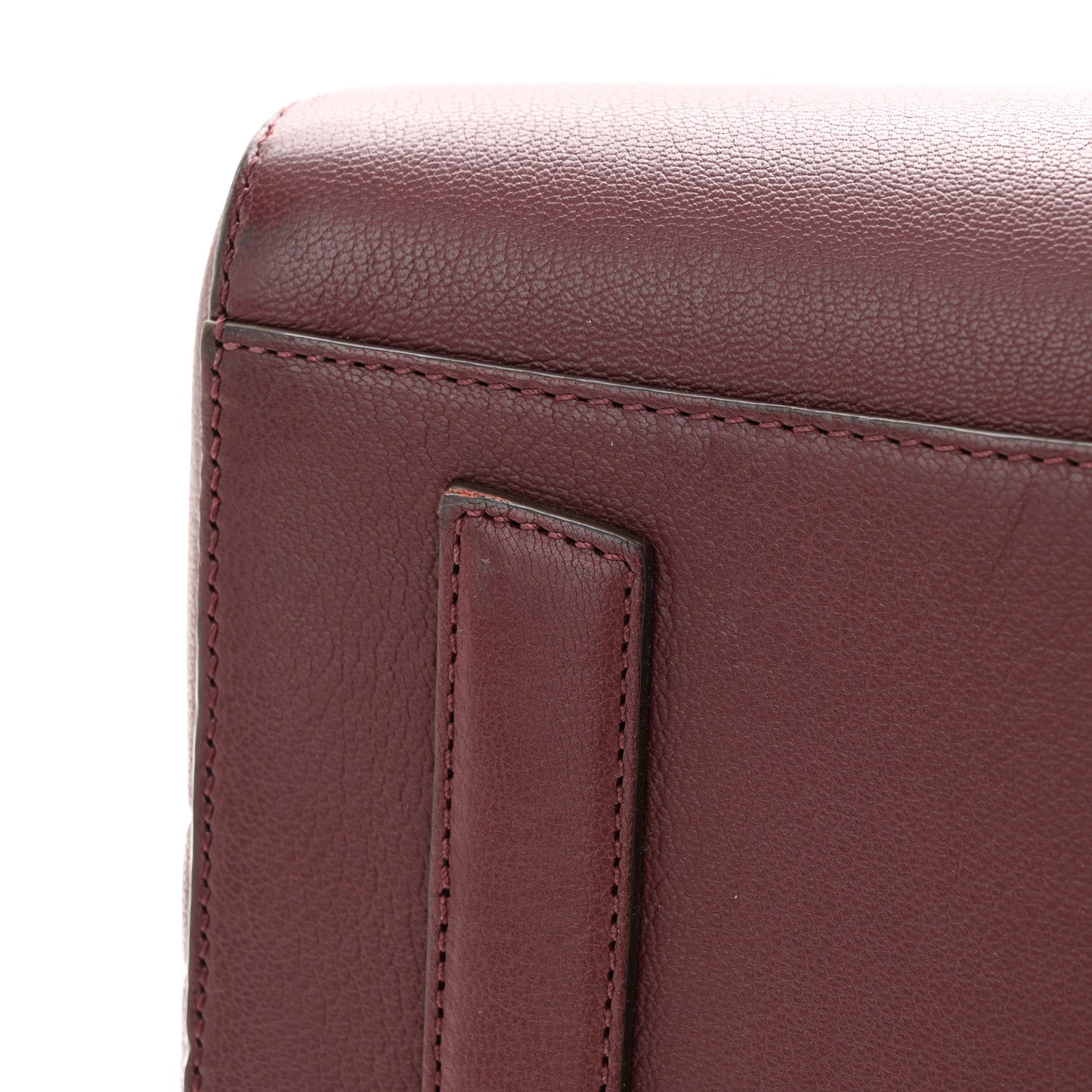 Sugar Goatskin Medium Antigona Oxblood