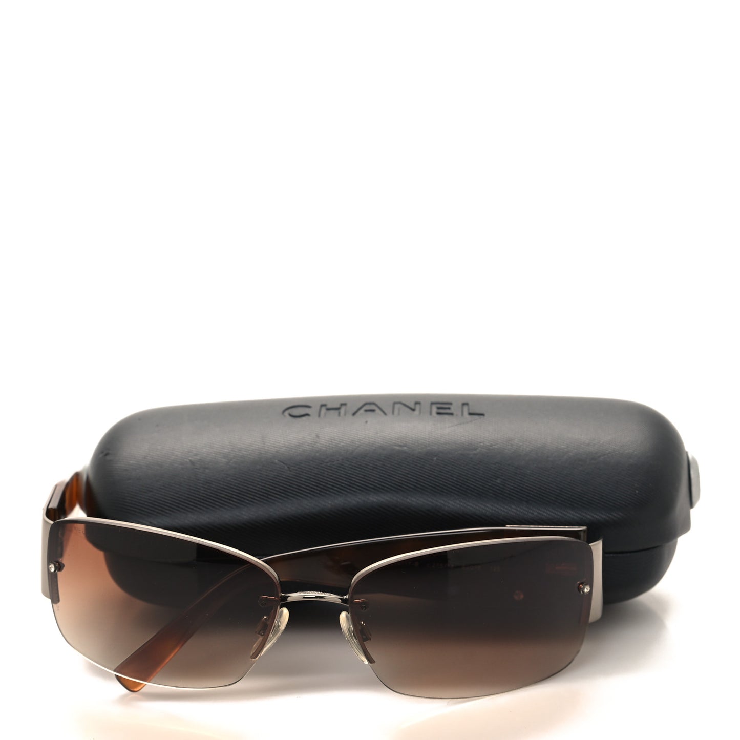 Crystal CC Sunglasses 4117-B Tortoise