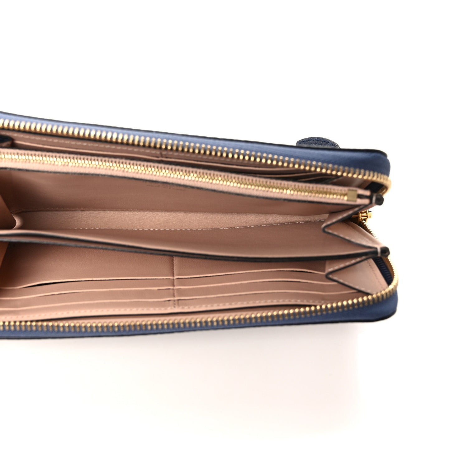 Taurillon Comete Wallet Blue Marine