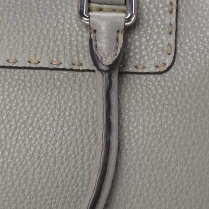 Fendi Cuoio Romano Selleria Adele 1328 Bag Grigio 14 of 15