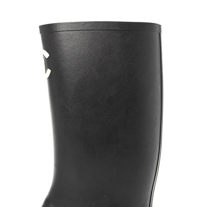 Chanel Caoutchouk CC High Boots 41 Black 9 of 12