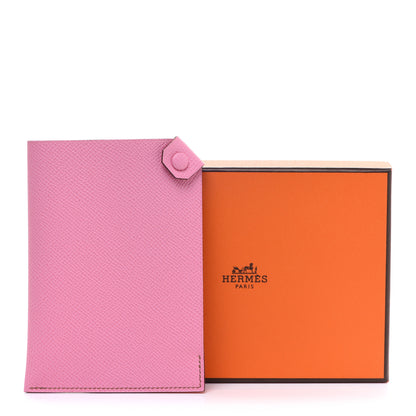 Hermes Epsom Tarmac PM Passport Holder 5P Pink 8 of 8