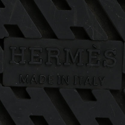 Hermes Calfskin Womens Chypre Sandals 39 Black 8 of 12