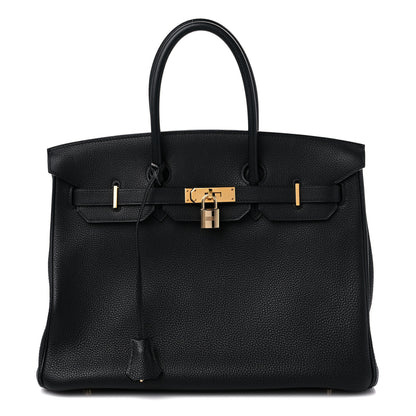 Hermes Togo Birkin 35 Black 1 of 13
