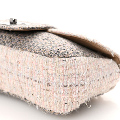 Chanel Tweed Medium Fantasy Flap Grey 10 of 12