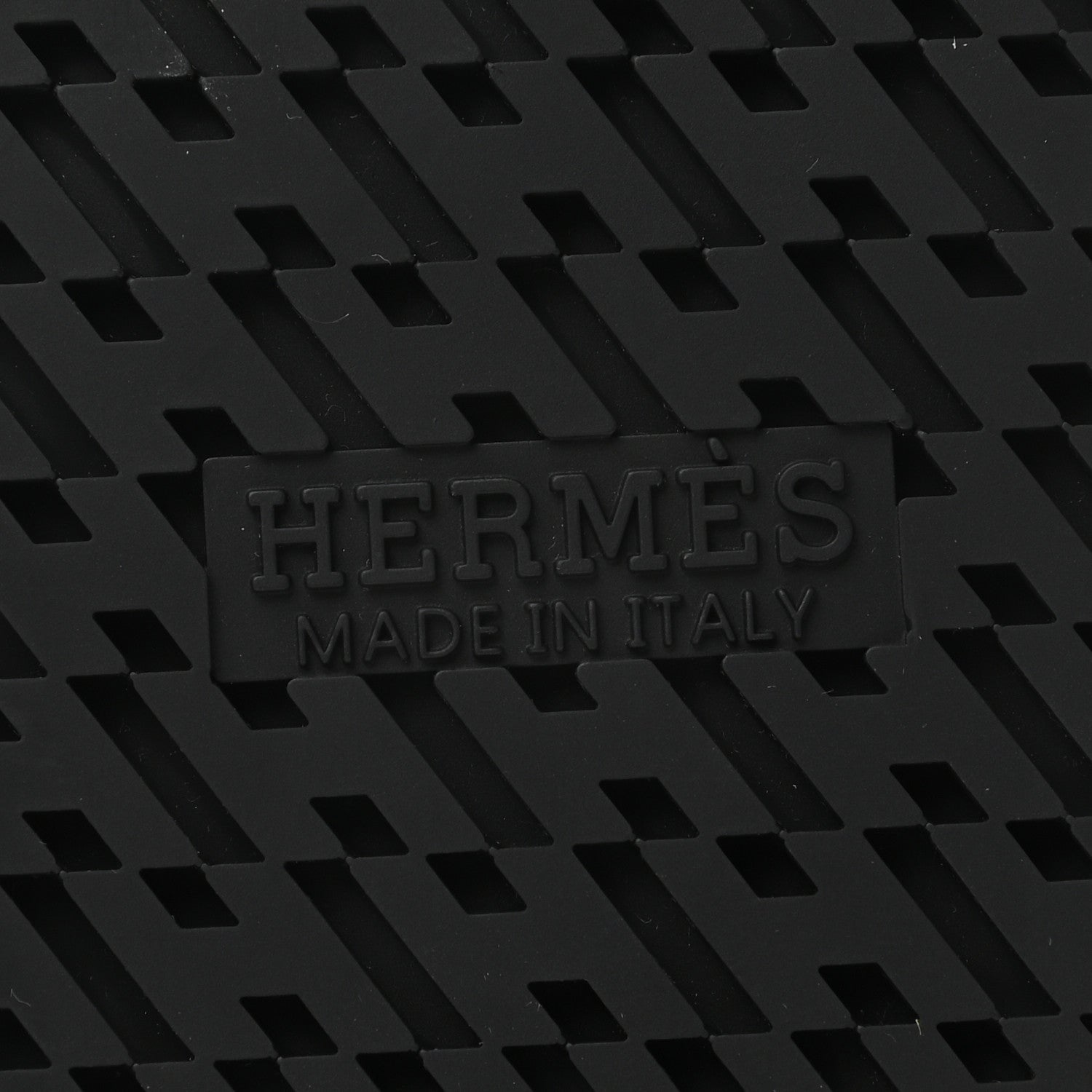 Hermes Calfskin Mens Takara Sandals 41 Black 6 of 8