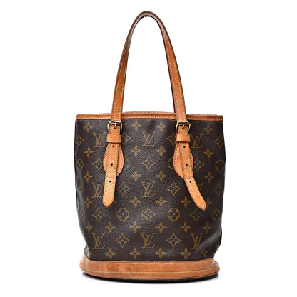 Louis Vuitton Monogram Petit Bucket 23 1 of 18