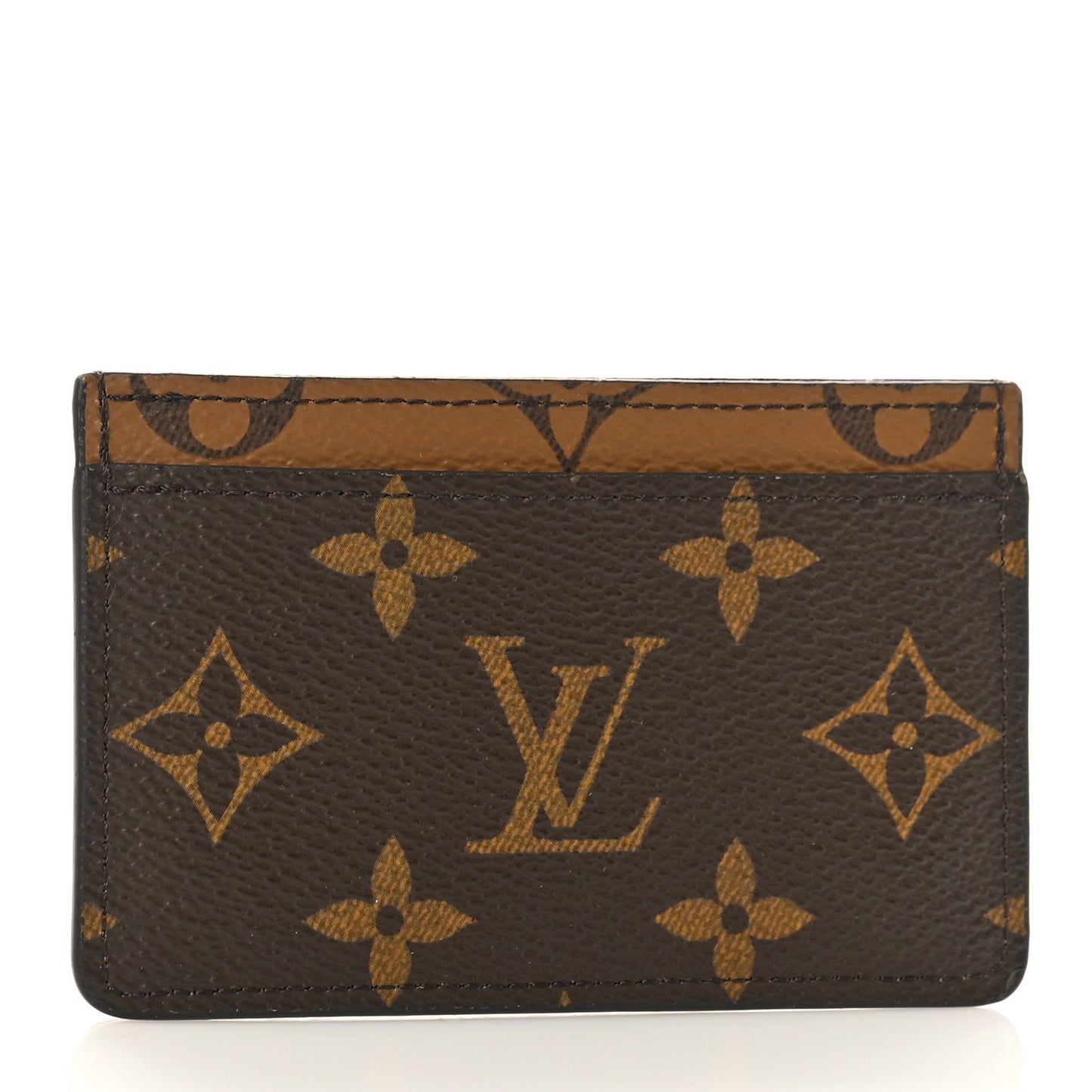 Reverse Monogram Card Holder