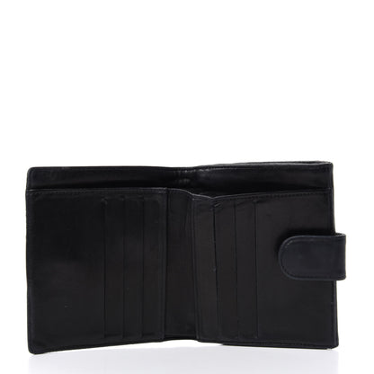 Chanel Lambskin Timeless CC Compact French Wallet Black 6 of 7