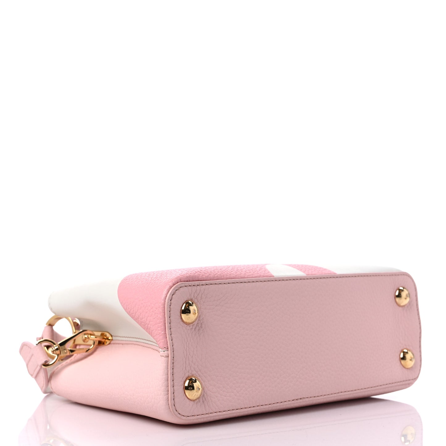 Taurillon Monogram Flower Capucines BB Pink Creme