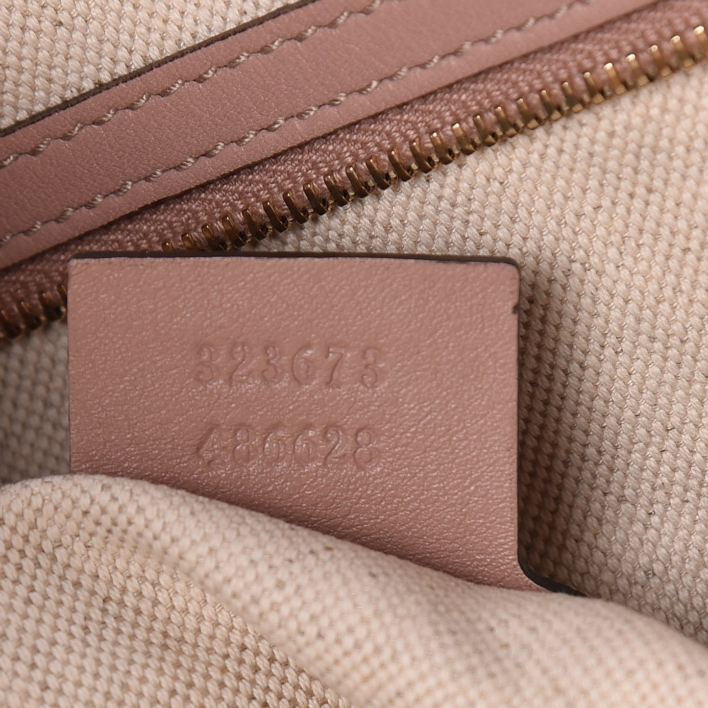 Guccissima Medium Bree Shoulder Bag Light Pink