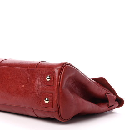 Mulberry Natural Vegetable Tanned Bayswater Poppy Red 13 of 16