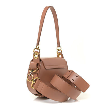 Chloe Calfskin Small Tess Bag Muted Brown 2 of 17