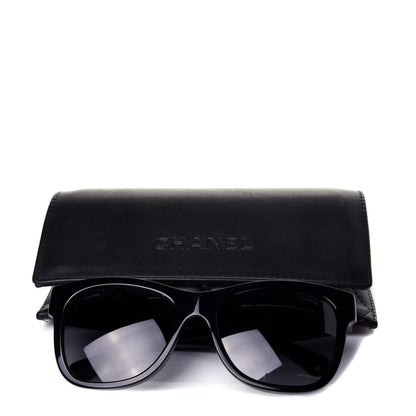 Chanel Acetate Square CC Sunglasses 5380 Black 10 of 10