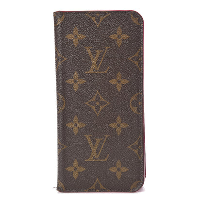 Louis Vuitton Monogram iPhone 7/8 Plus Folio Case Pink 1 of 10