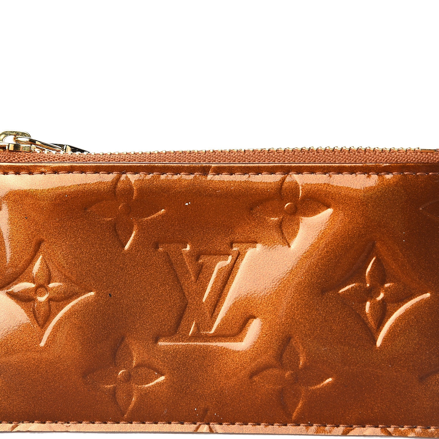 Louis Vuitton Vernis Key Pochette Bronze 6 of 7