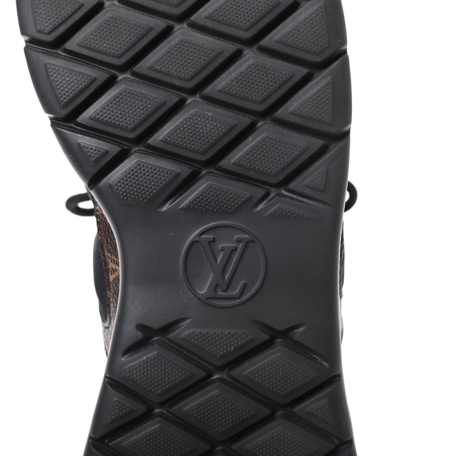 Louis Vuitton Technical Nylon Monogram Rubber Aftergame Sneakers 38.5 Black 8 of 12