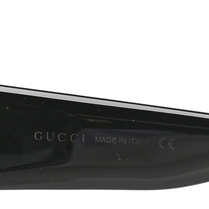 Gucci Acetate Square Frame Sunglasses GG0053S Black 5 of 9