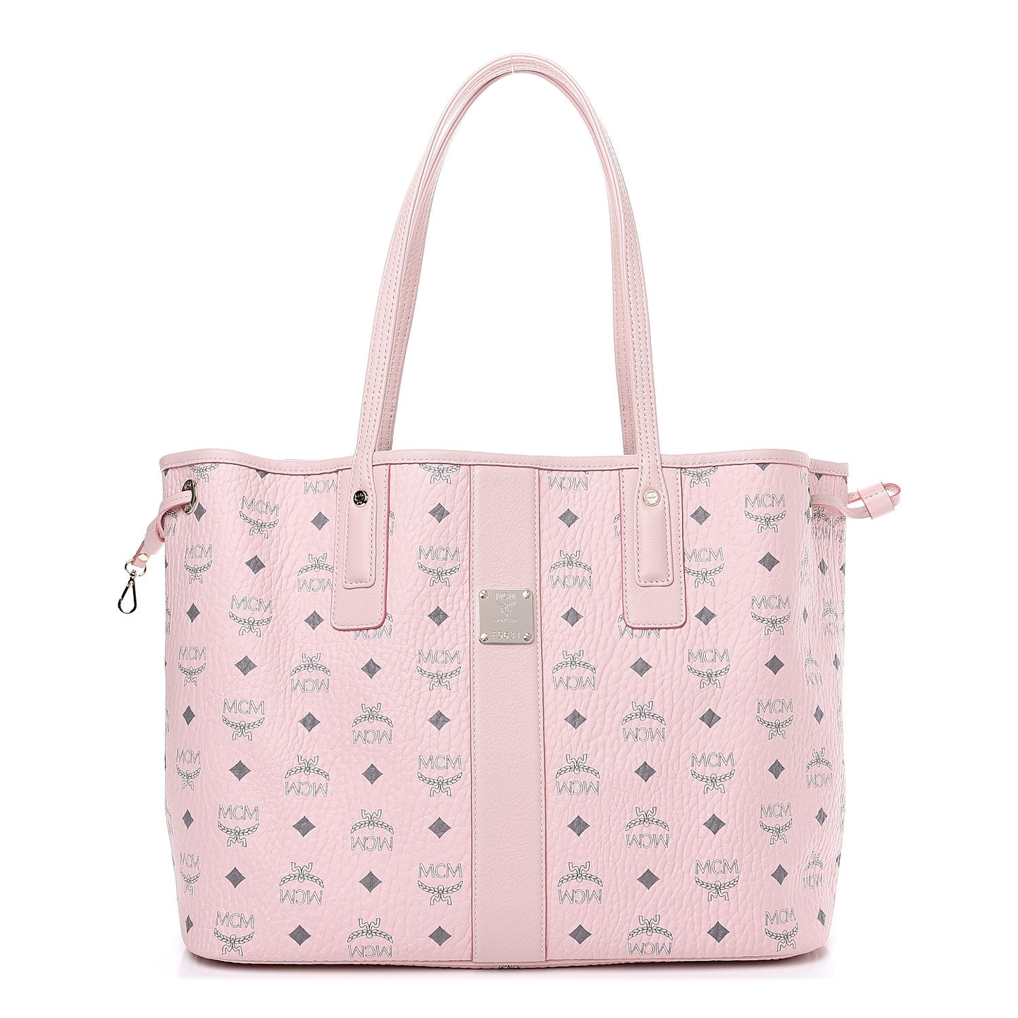 Visetos Medium Liz Reversible Shopper Tote Soft Pink