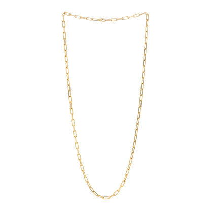 Cartier 18K Yellow Gold SM Santos De Cartier Link Necklace 22" 3 of 4