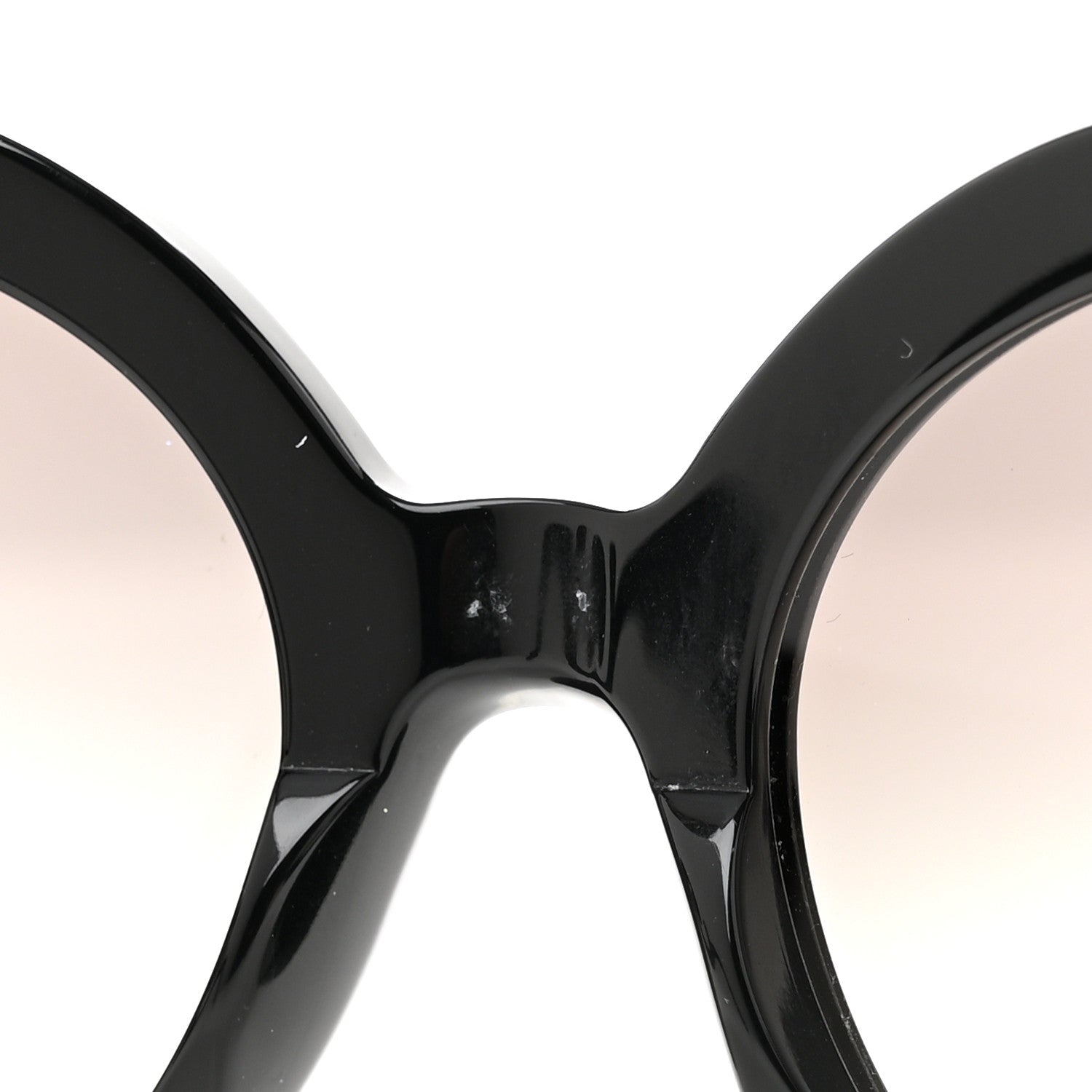 Prada Baroque Sunglasses SPR 27N Black 8 of 8