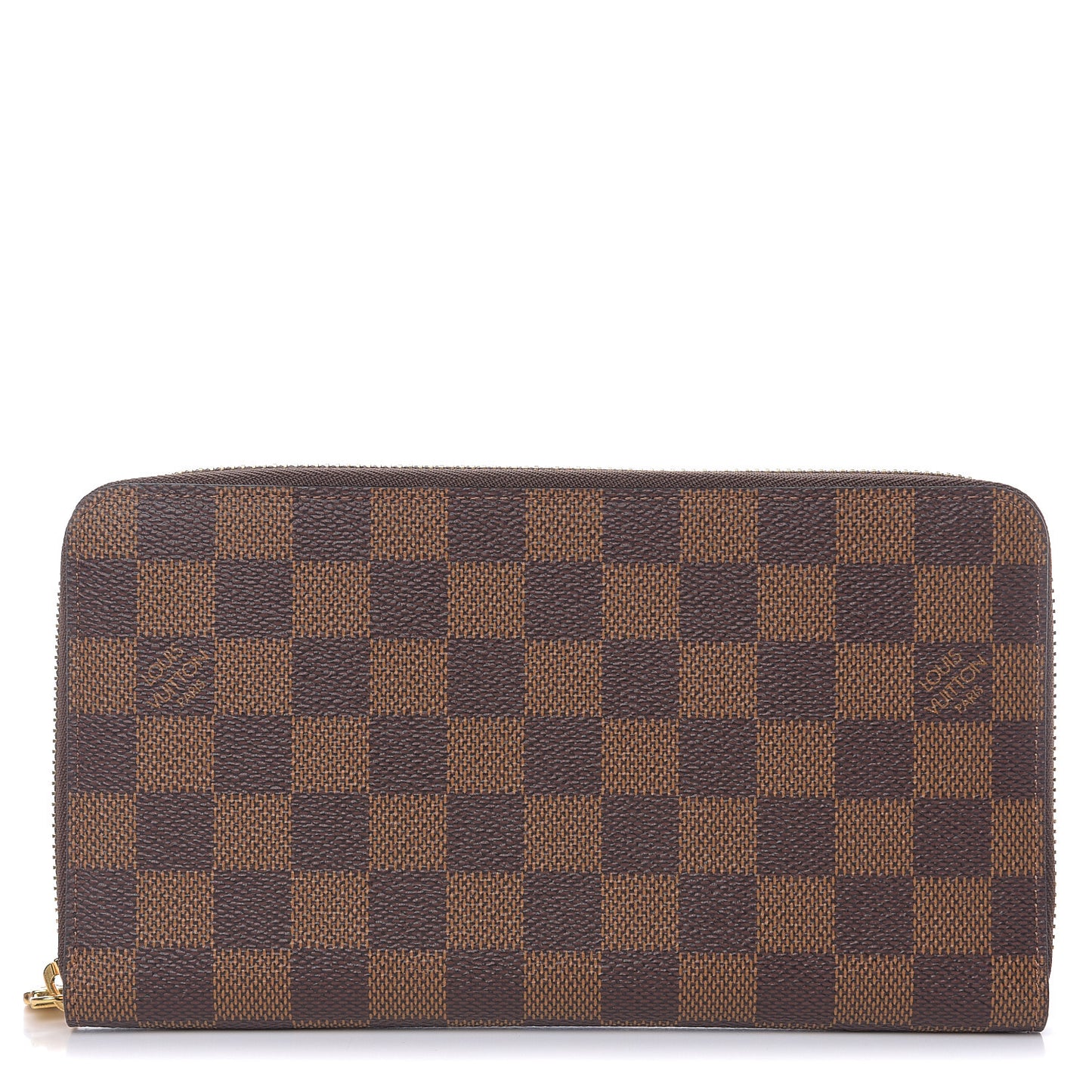 Damier Ebene Zippy Organizer Wallet