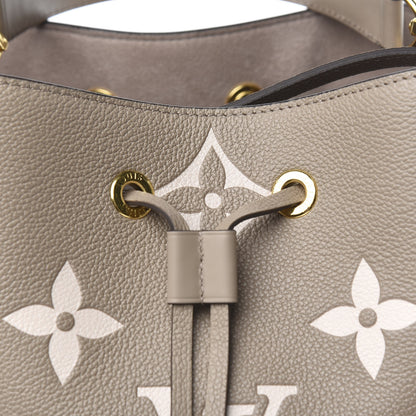 Louis Vuitton Empreinte Monogram Giant Neonoe MM Tourterelle Creme 10 of 10