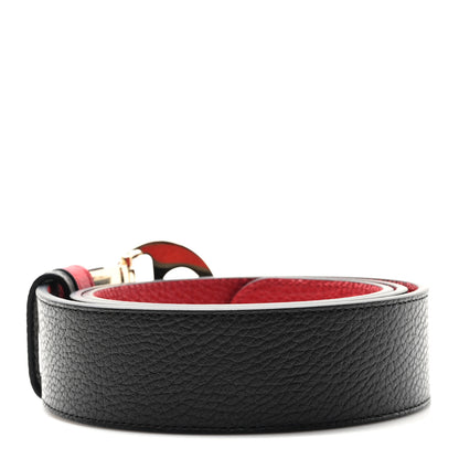 Gucci Calfskin 1973 Reversible Belt 95 38 Black Red 2 of 5
