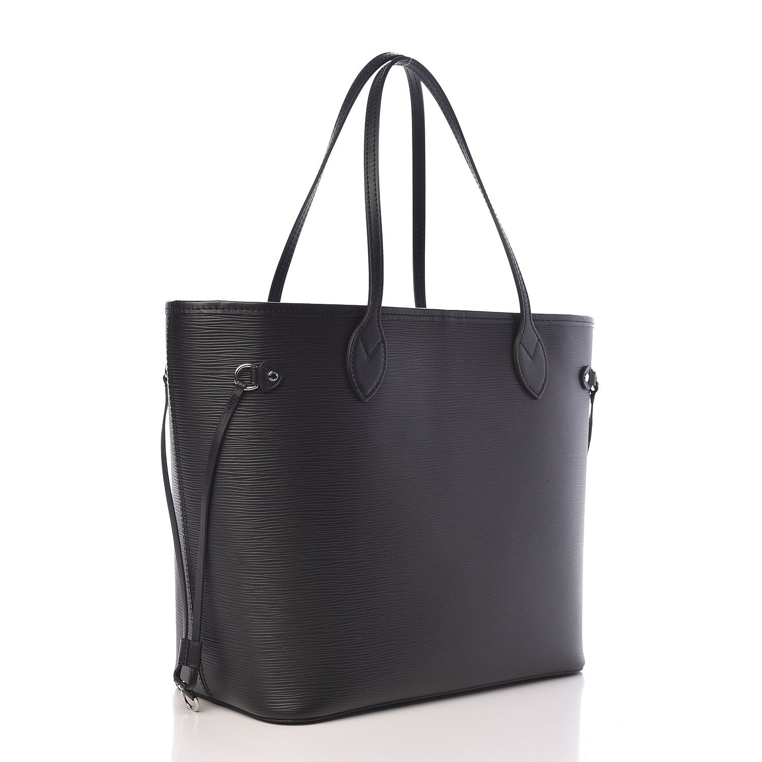 Louis Vuitton Epi Neverfull MM Black 4 of 10