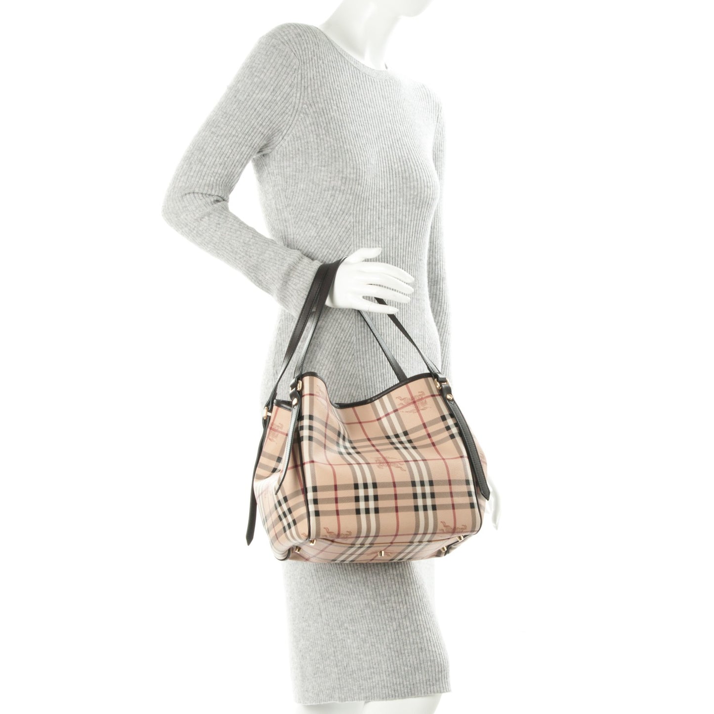 Haymarket Check Small Canterbury Tote Chocolate