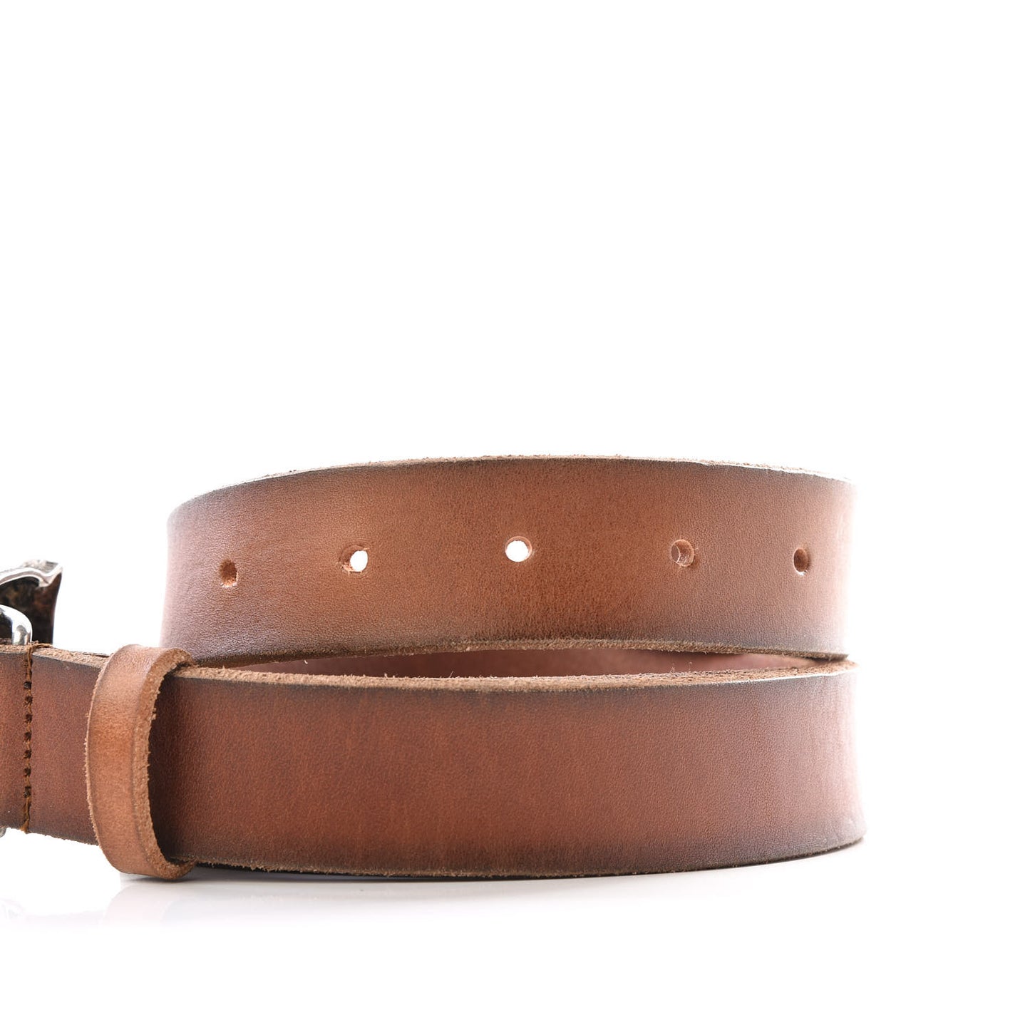 Calfskin Feline Buckle Belt 85 34 Toscano