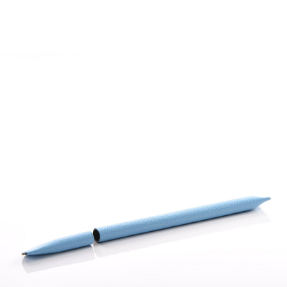 Hermes Epsom Petit H Pen Holder Celeste 3 of 3