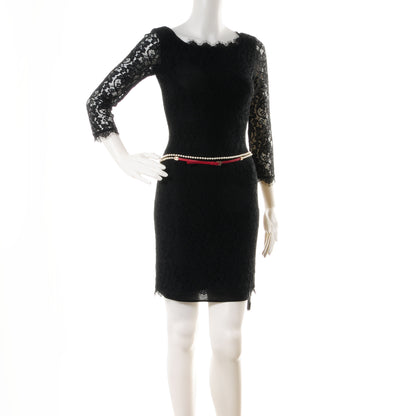 Chanel Pearl and Leather CC Double Wrap Belt Red 2 of 7