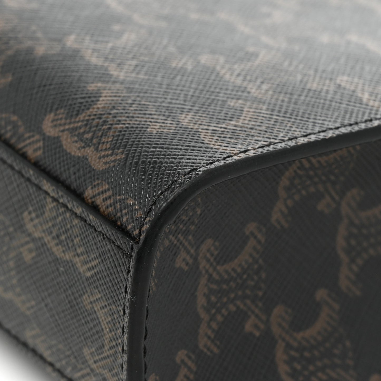 Triomphe Canvas Calfskin Mini Vertical Cabas Tan