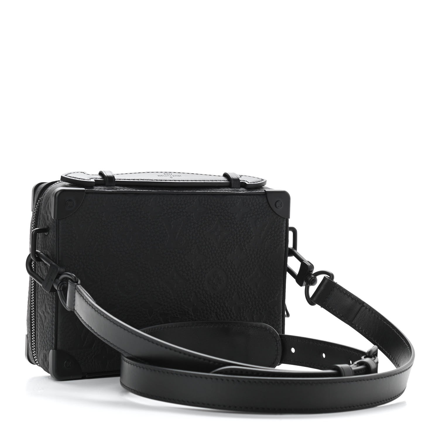 Louis Vuitton Taurillon Monogram Soft Trunk Black 3 of 9