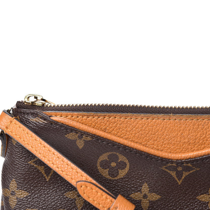 Louis Vuitton Monogram Pallas Crossbody Safran 8 of 13