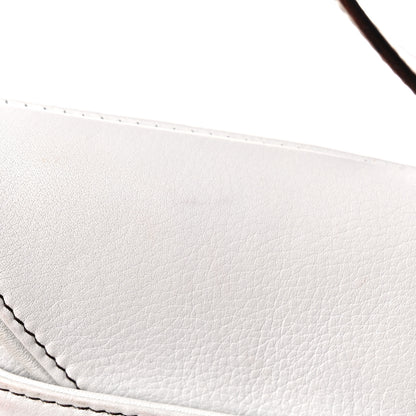 Christian Dior Calfskin Saddle Bag White 19 of 27