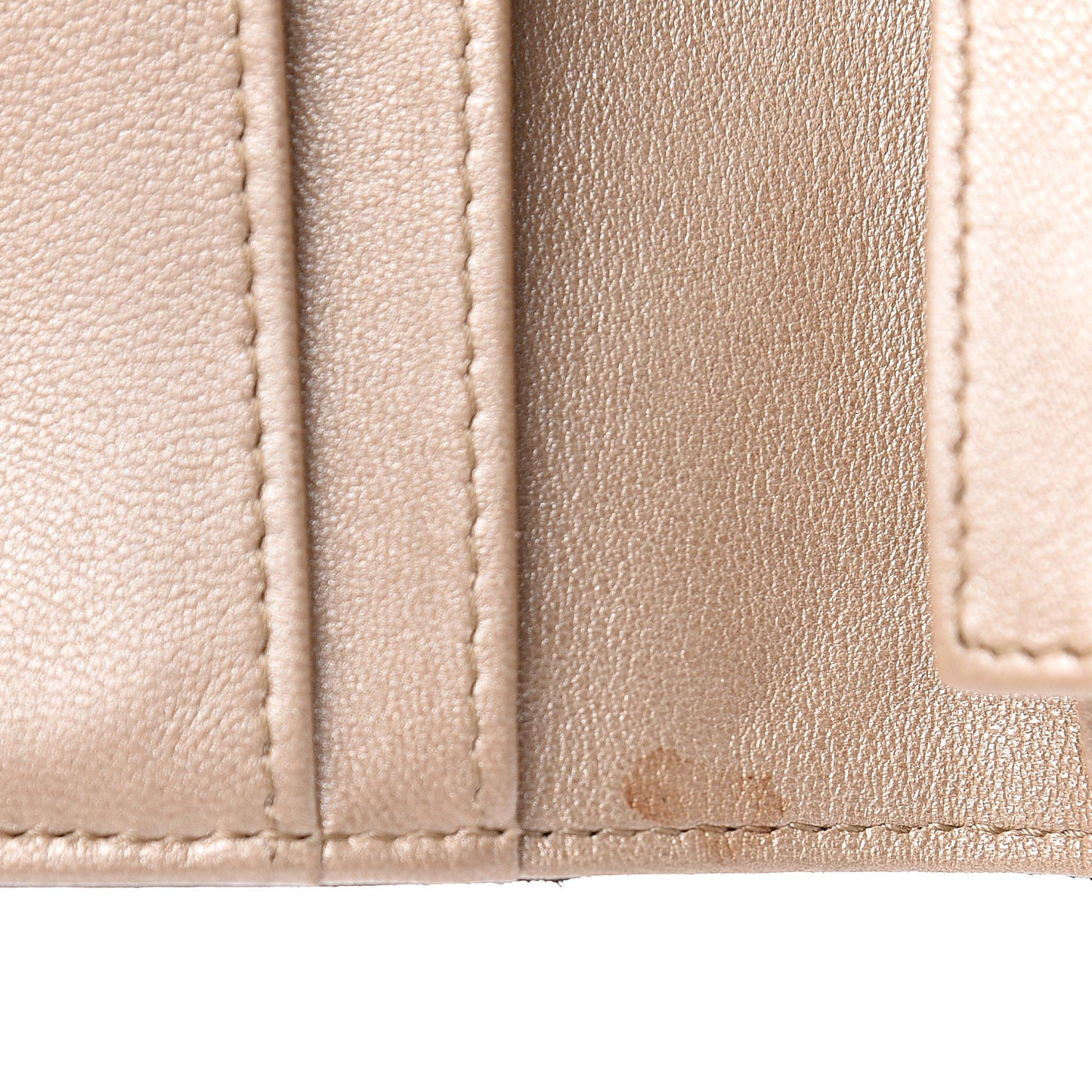 Lambskin Camellia Embossed Yen Wallet Black